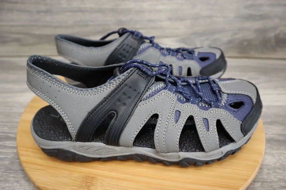 Ozark Trail Shoe Mens 7 Gray Sandal Outdoor Hiking Comfort Walking Round Toe